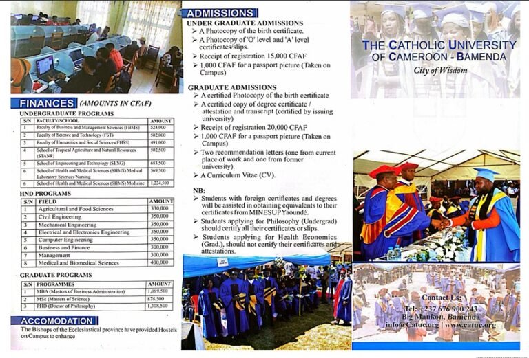 ADMISSION FOR 2025/2026 ONGOING