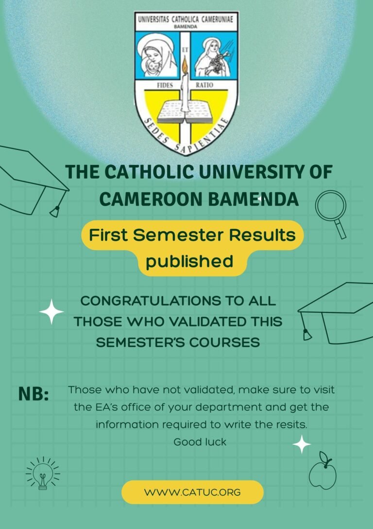 First Semester Results published